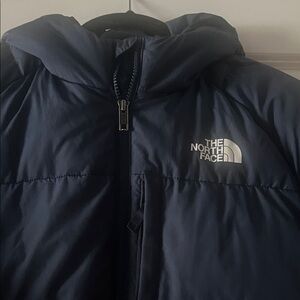 The North Face Dark Blue Hooded Jacket